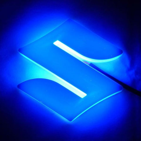 Image of Tiktok SUZUKI Rear Logo Light Red White Blue 4D 5D