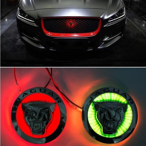 Image of Jaguar 3D Emblem Badge Decals light1