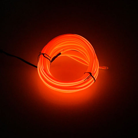 Image of Tiktok 5m car interior accessories atmosphere lamp EL cold light line with USB