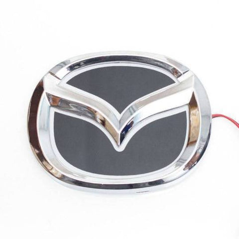 Image of Tiktok MAZDA Front Logo Light And Rear Logo Light Red White Blue 4D 5D