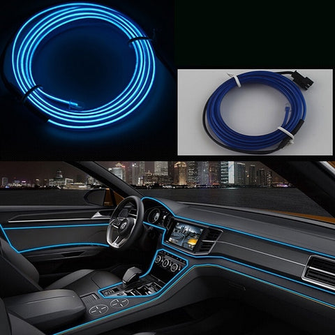Image of Tiktok Ambient Lamp RGB Car LED Neon cold light Auto interior atmosphere light
