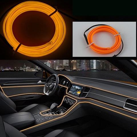 Image of Tiktok Ambient Lamp RGB Car LED Neon cold light Auto interior atmosphere light