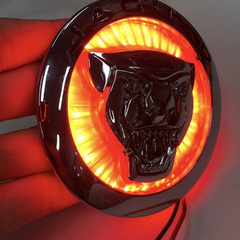 Image of Jaguar 3D Emblem Badge Decals light5