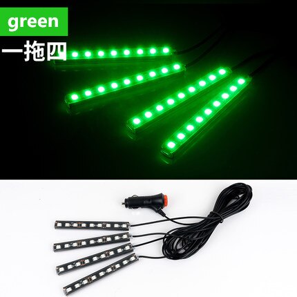 Image of Tiktok Car Interior LED Decorative Light Bar Ambient Foot Lamp