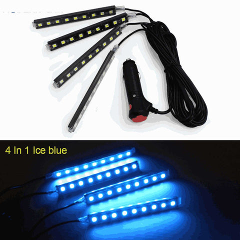 Image of Tiktok Car Interior LED Decorative Light Bar Ambient Foot Lamp