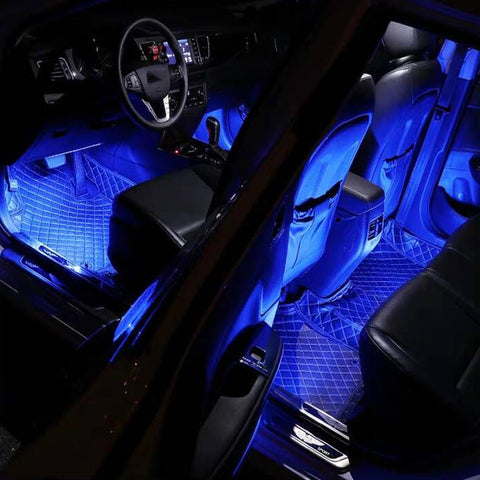 Image of Tiktok Car Interior LED Decorative Light Bar Ambient Foot Lamp