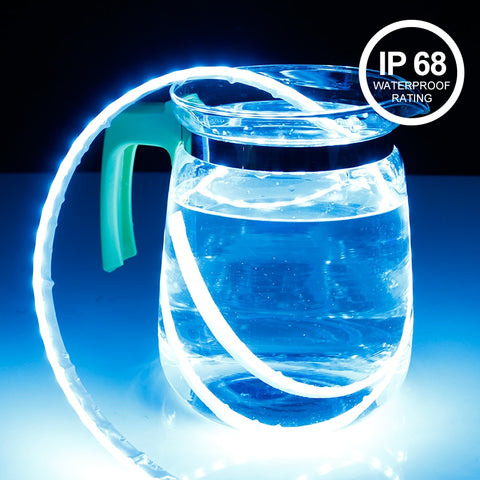 Image of Tiktok Car Rear Trunk Tail Light 120cm Colorful Dynamic Reverse Warning LED