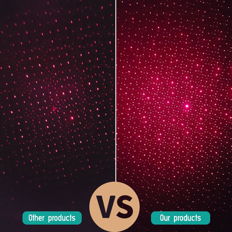 Image of Tiktok Car Roof Star Light Interior LED Starry Laser Atmosphere Ambient