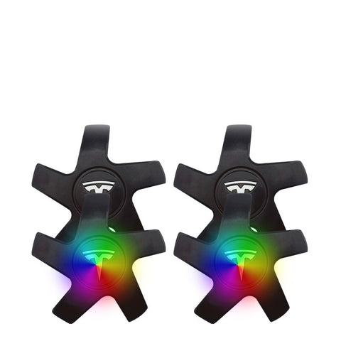 Image of Tiktok Tesla Car Modification Hub Cap Light Cover wheel