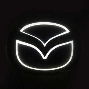 Tiktok MAZDA  Front Logo Light And Rear Logo Light Red White Blue 4D 5D