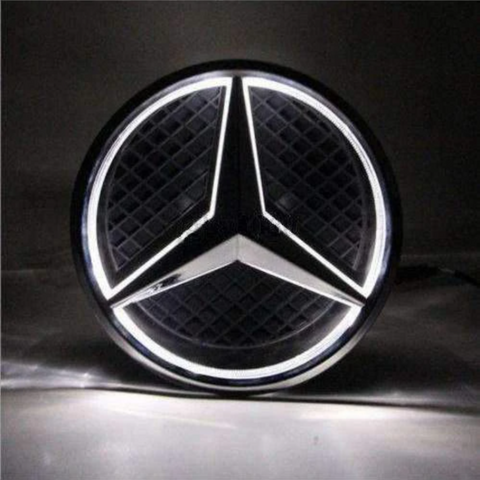 Image of Tiktok MERCEDES BENS  Front Center Logo Light And Rear Logo Light