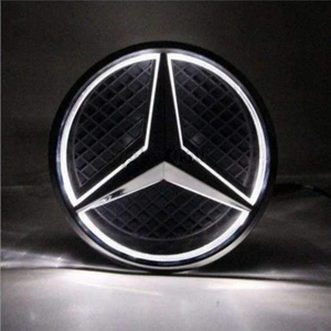 Tiktok MERCEDES BENS  Front Center Logo Light And Rear Logo Light