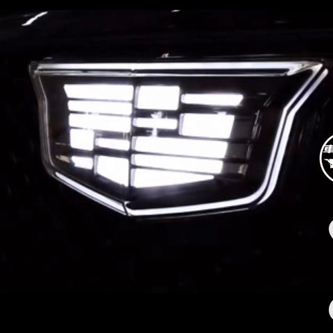 Image of Cadillac emblem lights led