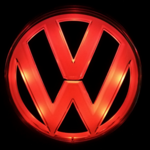 Image of 5D/4D Volkswagen light up badge logo7