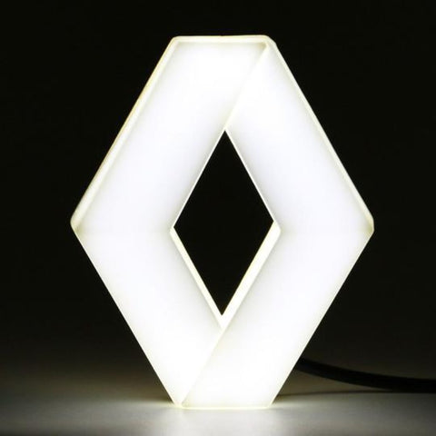 Image of Tiktok RENAULT KOLEOS Logo Light Red White Blue 4D