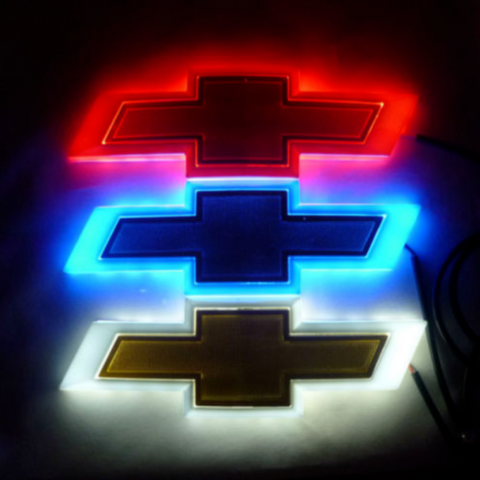 Image of Tiktok CHEVROLET  Chevy Front Logo Light  Red White Blue 4D 5D