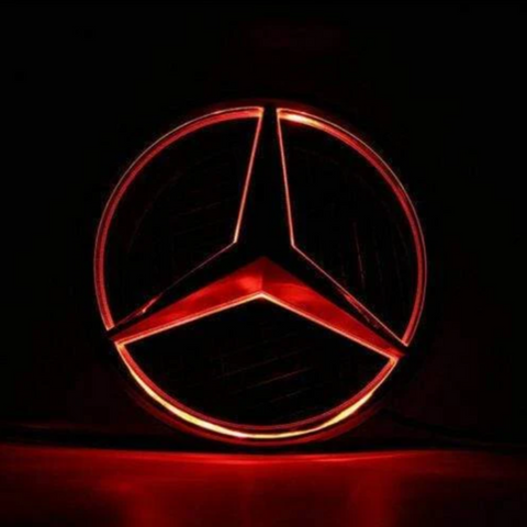 Image of Tiktok MERCEDES BENS  Front Center Logo Light And Rear Logo Light