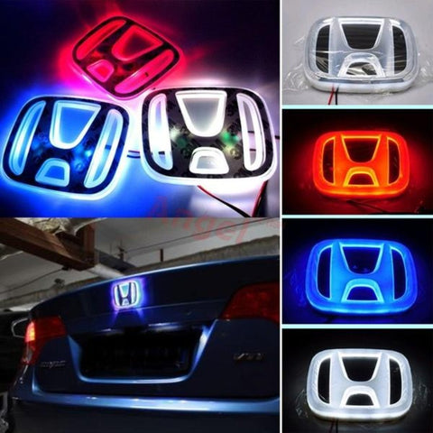 Image of Honda 4D/5D Car Front Emblem Badge LED Light9