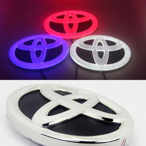 Image of 5D Cold Light LED Emblem Logo Light for Toyota8