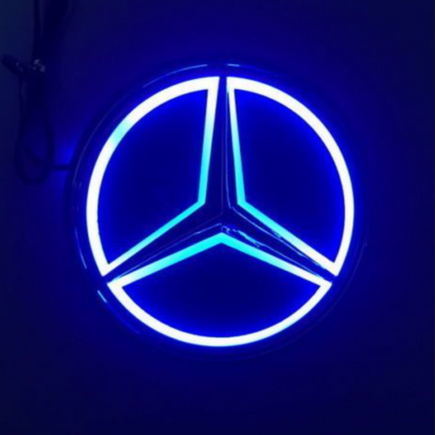 Image of Tiktok MERCEDES BENS  Front Center Logo Light And Rear Logo Light