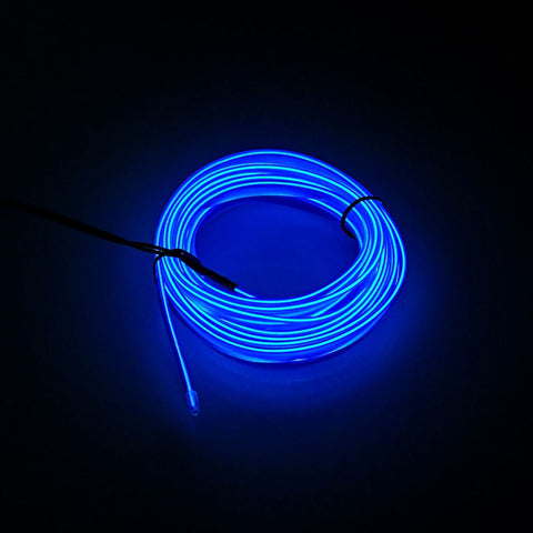 Image of Tiktok 5m car interior accessories atmosphere lamp EL cold light line with USB