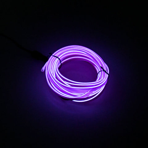 Image of Tiktok 5m car interior accessories atmosphere lamp EL cold light line with USB