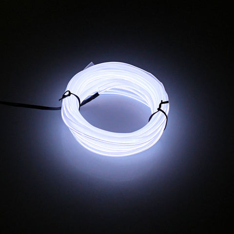 Image of Tiktok 5m car interior accessories atmosphere lamp EL cold light line with USB