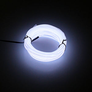 Tiktok 5m car interior accessories atmosphere lamp EL cold light line with USB
