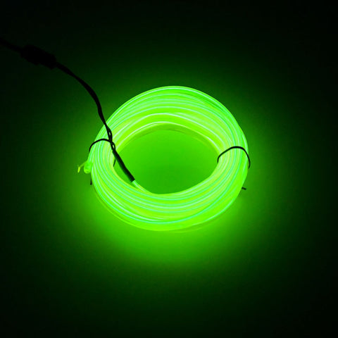 Image of Tiktok 5m car interior accessories atmosphere lamp EL cold light line with USB
