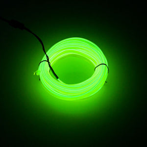 Tiktok 5m car interior accessories atmosphere lamp EL cold light line with USB