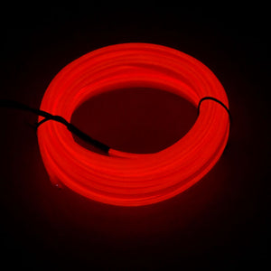 Tiktok 5m car interior accessories atmosphere lamp EL cold light line with USB