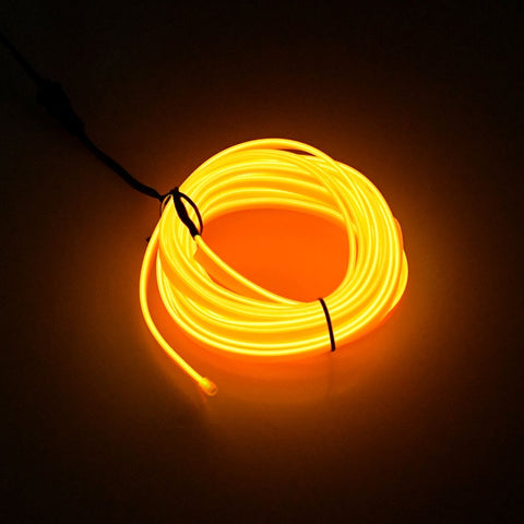 Image of Tiktok 5m car interior accessories atmosphere lamp EL cold light line with USB
