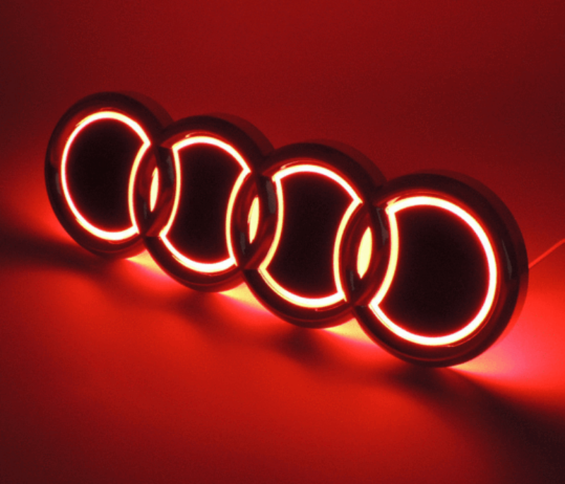 Tiktok AUDI Emblem Led Lights