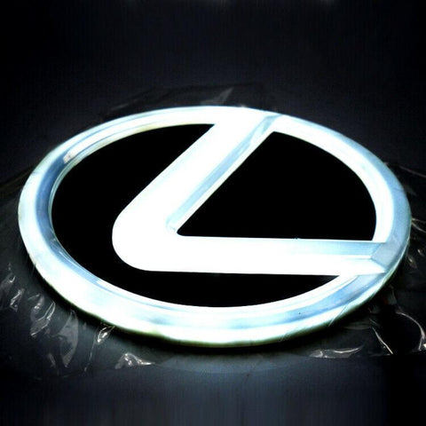 Image of Tiktok LEXUS  Front Logo Light And Rear Logo Light Red White Blue 4D 5D