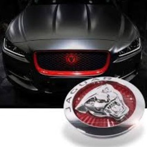 Image of Jaguar 3D  Emblem Badge Decals light3