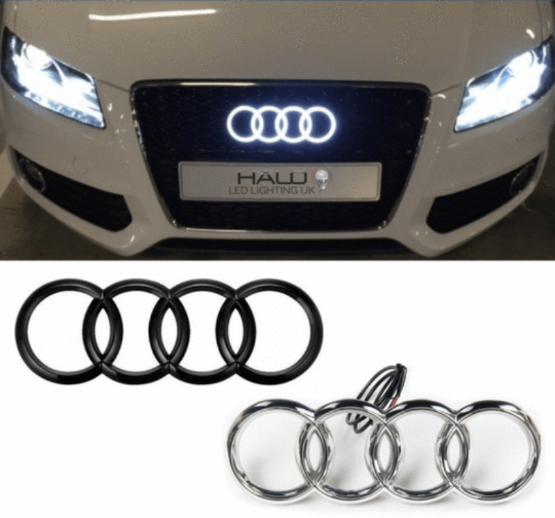 Tiktok AUDI Emblem Led Lights