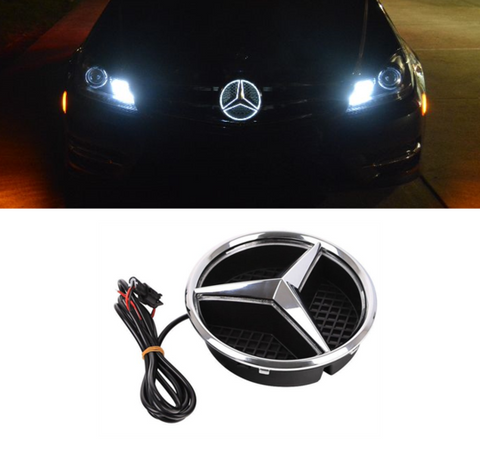 Image of Tiktok MERCEDES BENS  Front Center Logo Light And Rear Logo Light