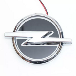 Tiktok OPEL  Logo Light Red White Blue 3D 5D