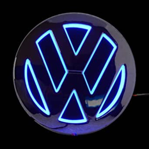 Image of VW VOLKSWAGEN Front Logo Light And Rear Logo Light Red White Blue  4D 5D