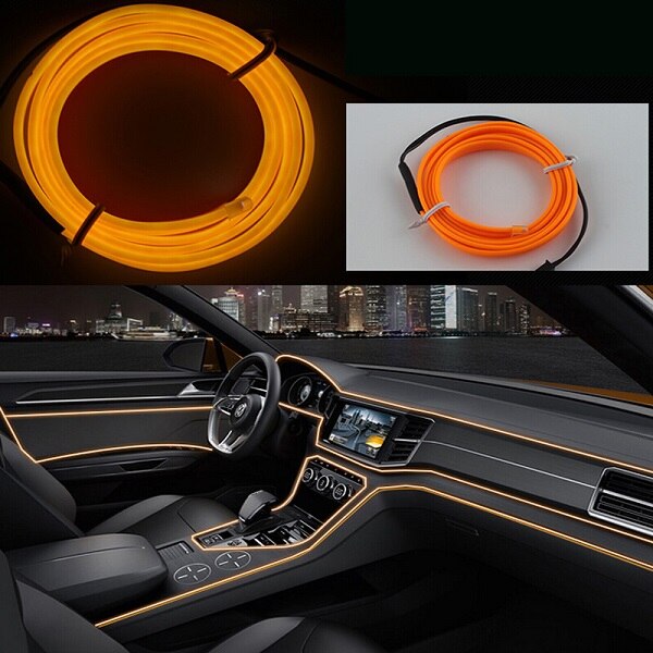 Tiktok Ambient Lamp RGB Car LED Neon cold light Auto interior atmosphere light