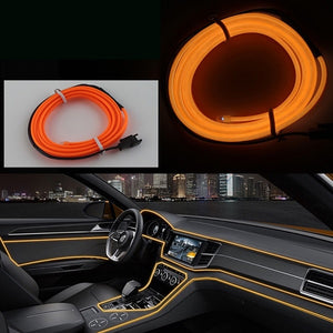Tiktok Ambient Lamp RGB Car LED Neon cold light Auto interior atmosphere light