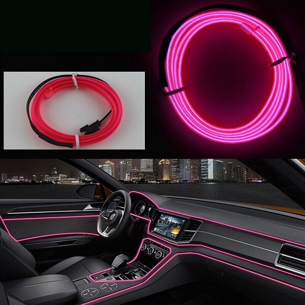 Tiktok Ambient Lamp RGB Car LED Neon cold light Auto interior atmosphere light
