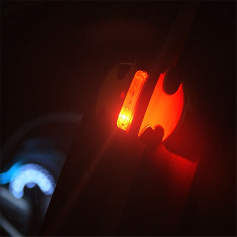 Image of Bat shape Universal Car LED Opening Door Safety Warning Anti-collision Lights