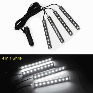 Tiktok Car Interior LED Decorative Light Bar Ambient Foot Lamp