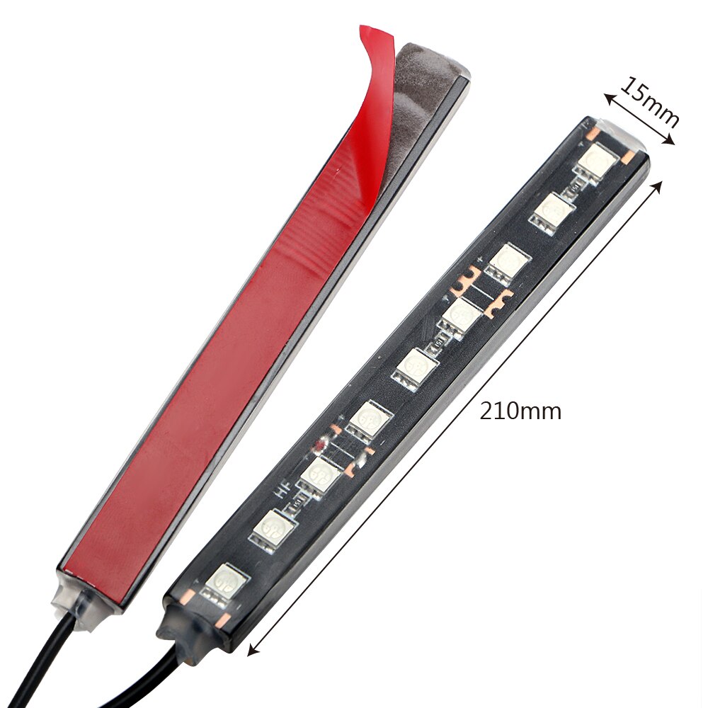 Tiktok Car Interior LED Decorative Light Bar Ambient Foot Lamp