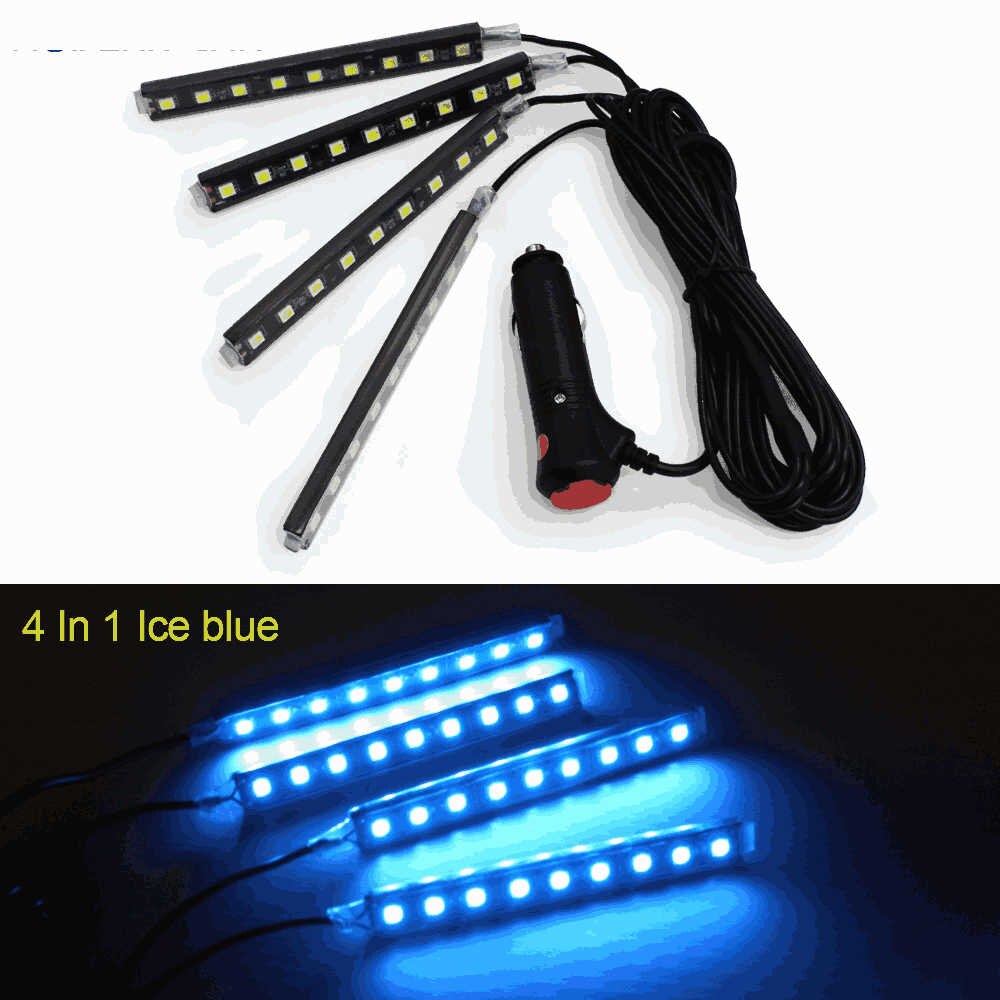 Tiktok Car Interior LED Decorative Light Bar Ambient Foot Lamp