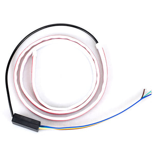 Tiktok Car Rear Trunk Tail Light 120cm Colorful Dynamic Reverse Warning LED