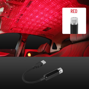 Tiktok Car Roof Star Light Interior LED Starry Laser Atmosphere Ambient