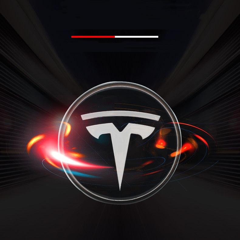 Tiktok Tesla Car Modification Hub Cap Light Cover wheel