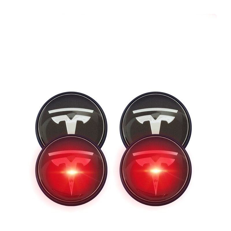 Tiktok Tesla Car Modification Hub Cap Light Cover wheel